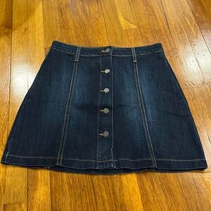 Just Black Denim Jean skirt